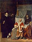 Gabriel Metsu Visit of the Physician painting